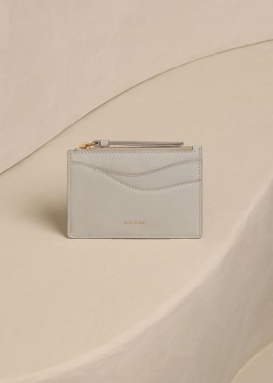 Polene Sierra Mini Pouch Bílé | CZ_P88979