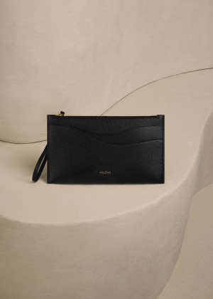 Polene Sierra Pouch Černé | CZ_P71544