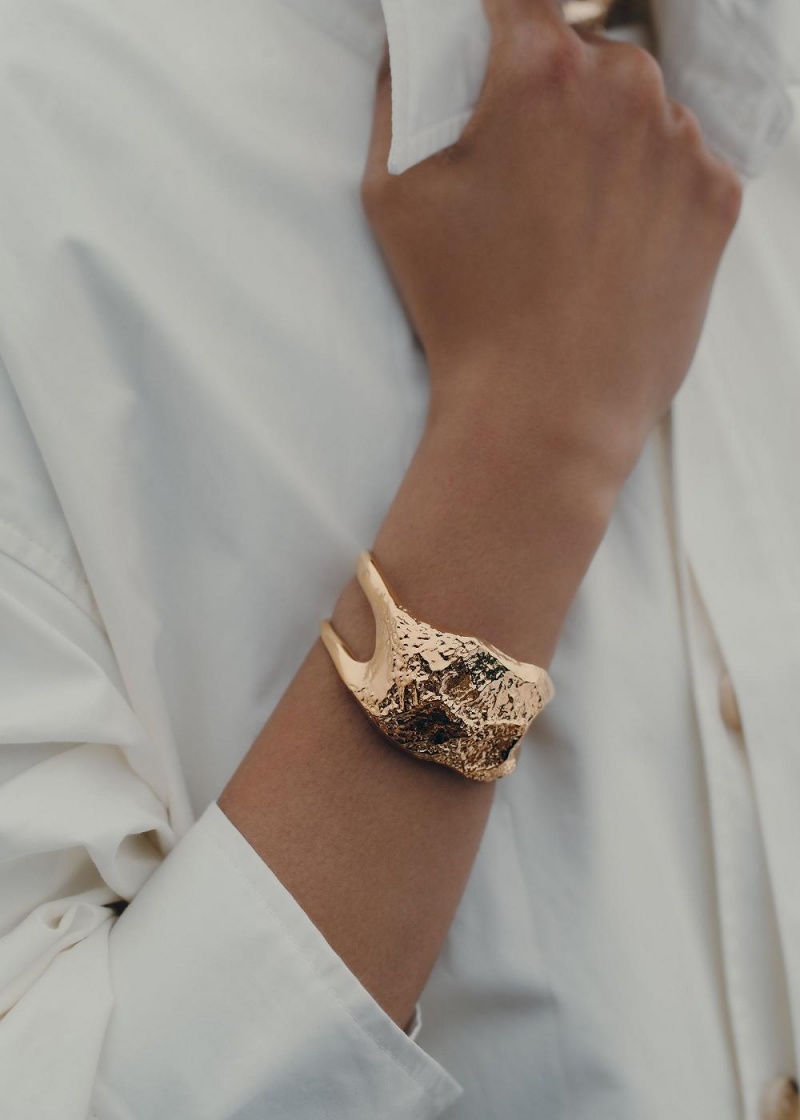 Polene Eroz Cuff Zlaté | CZ_P95160