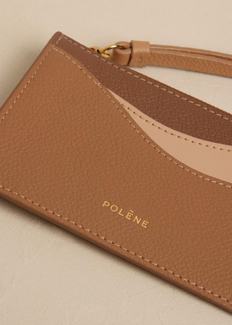 Polene Sierra Mini Pouch Hnědé | CZ_P70188