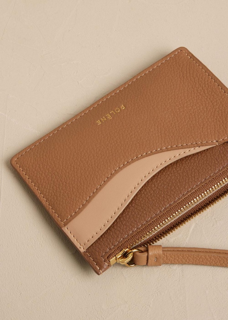 Polene Sierra Mini Pouch Hnědé | CZ_P70188