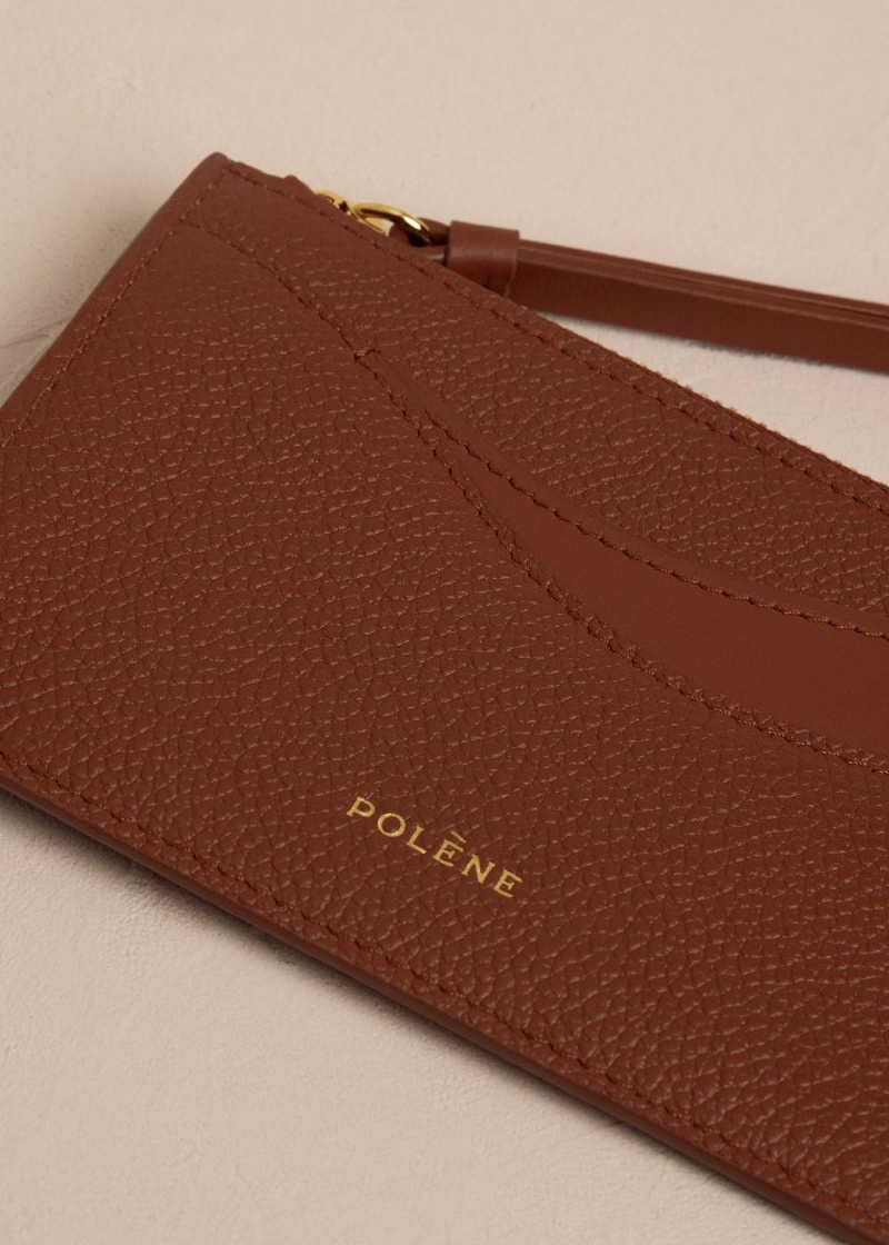 Polene Sierra Mini Pouch Hnědé | CZ_P85626