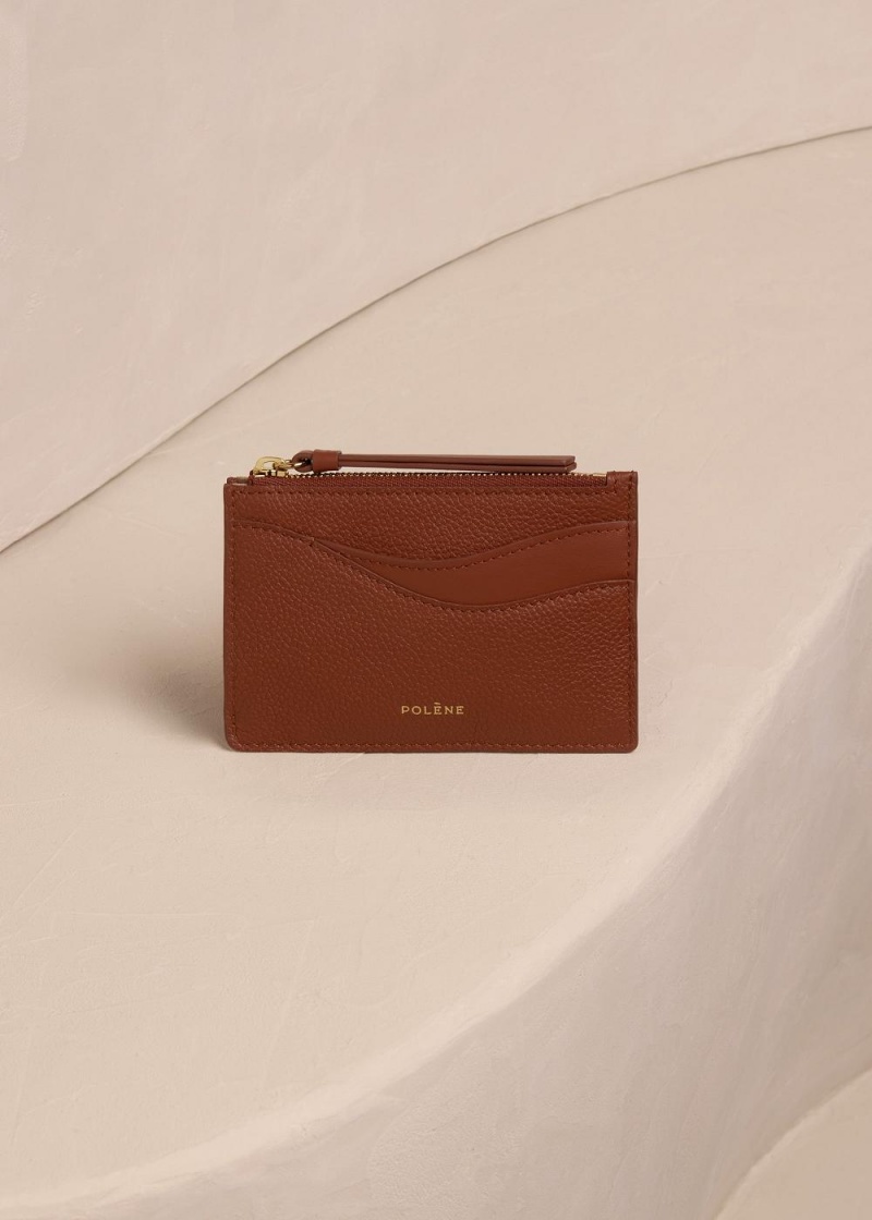 Polene Sierra Mini Pouch Hnědé | CZ_P85626