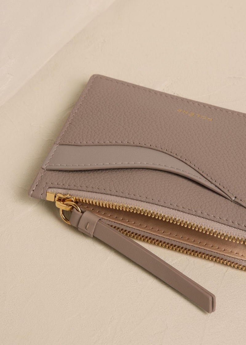 Polene Sierra Mini Pouch Šedé Hnědé | CZ_P37104