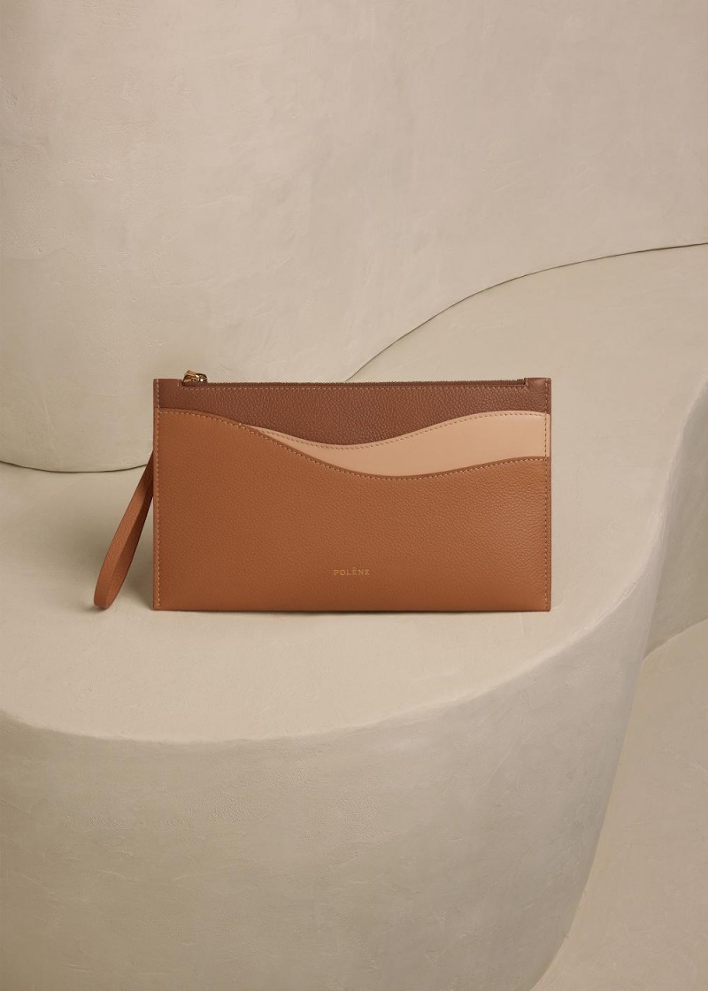 Polene Sierra Pouch Hnědé | CZ_P28401