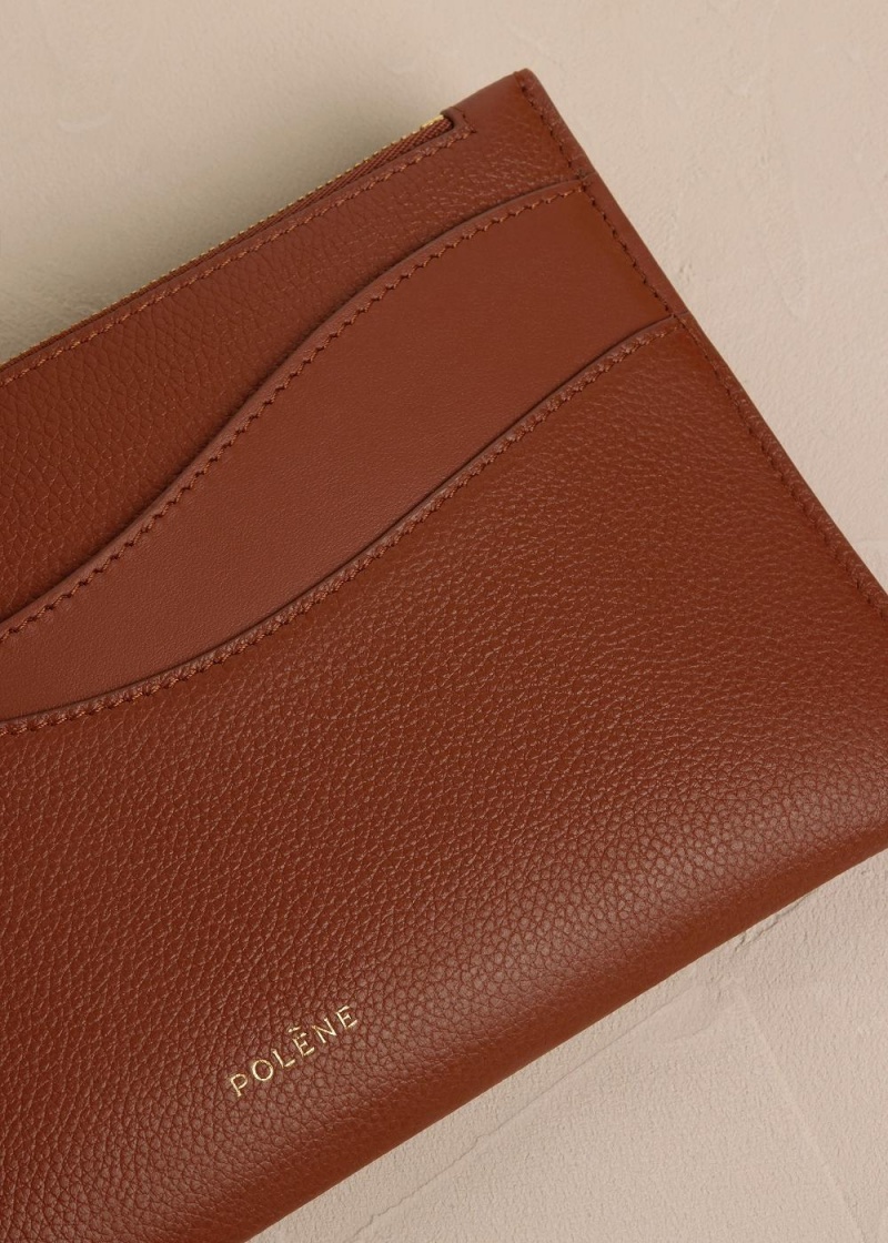 Polene Sierra Pouch Hnědé | CZ_P82670