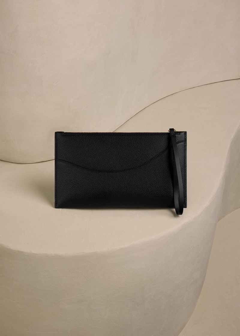 Polene Sierra Pouch Černé | CZ_P71544