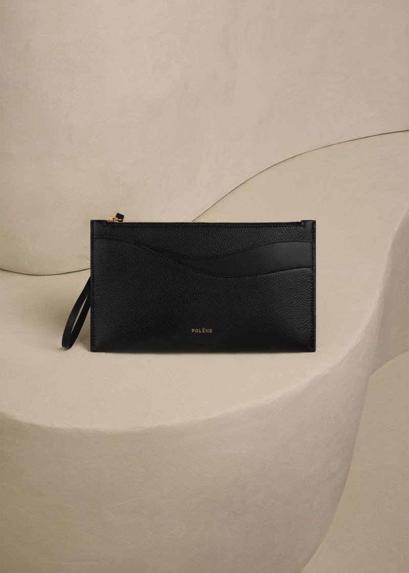 Polene Sierra Pouch Černé | CZ_P71544