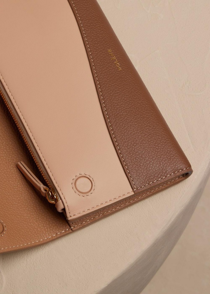 Polene Sierra Wallet Hnědé | CZ_P29159