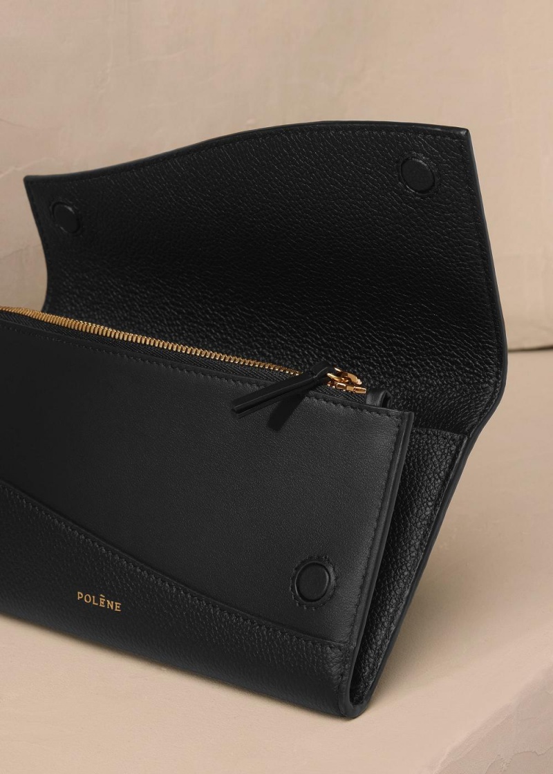 Polene Sierra Wallet Černé | CZ_P93340