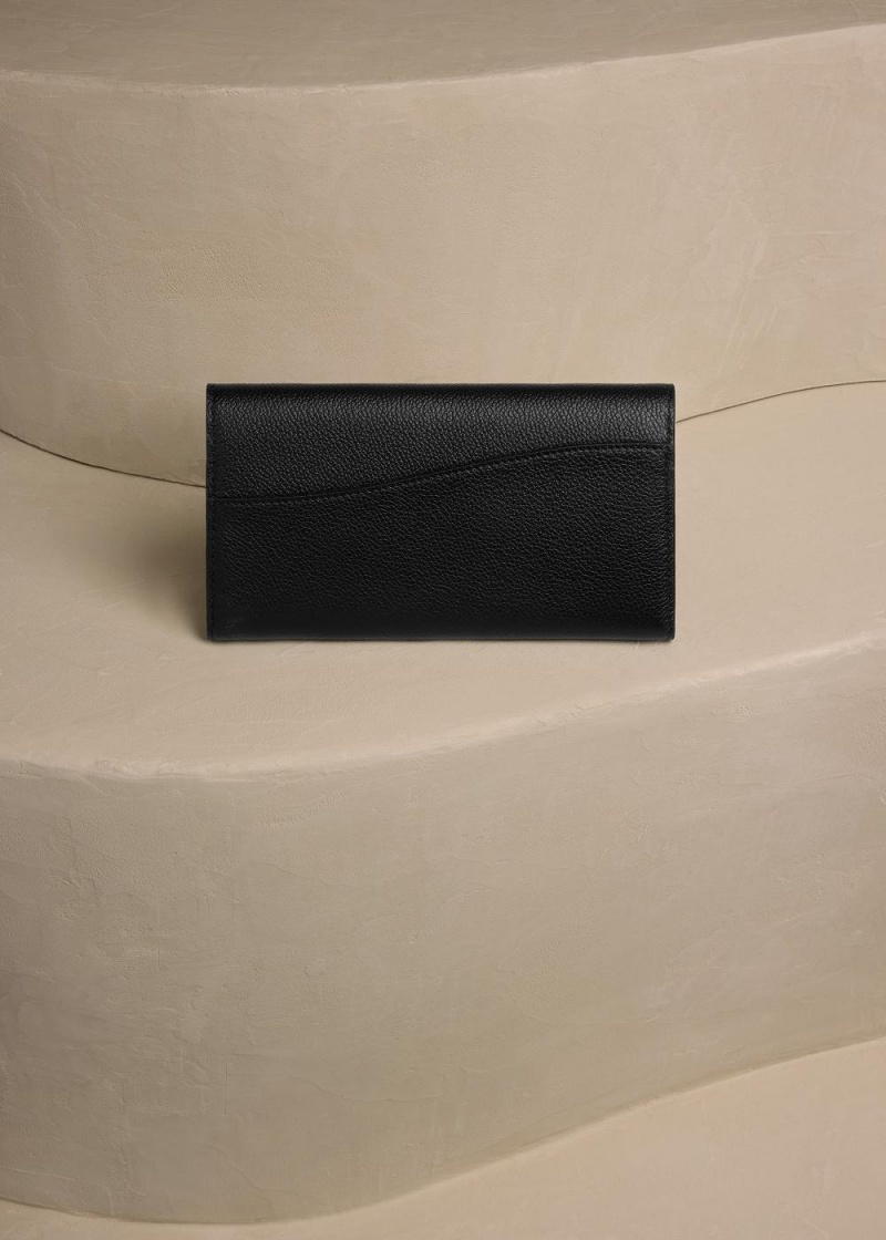 Polene Sierra Wallet Černé | CZ_P93340